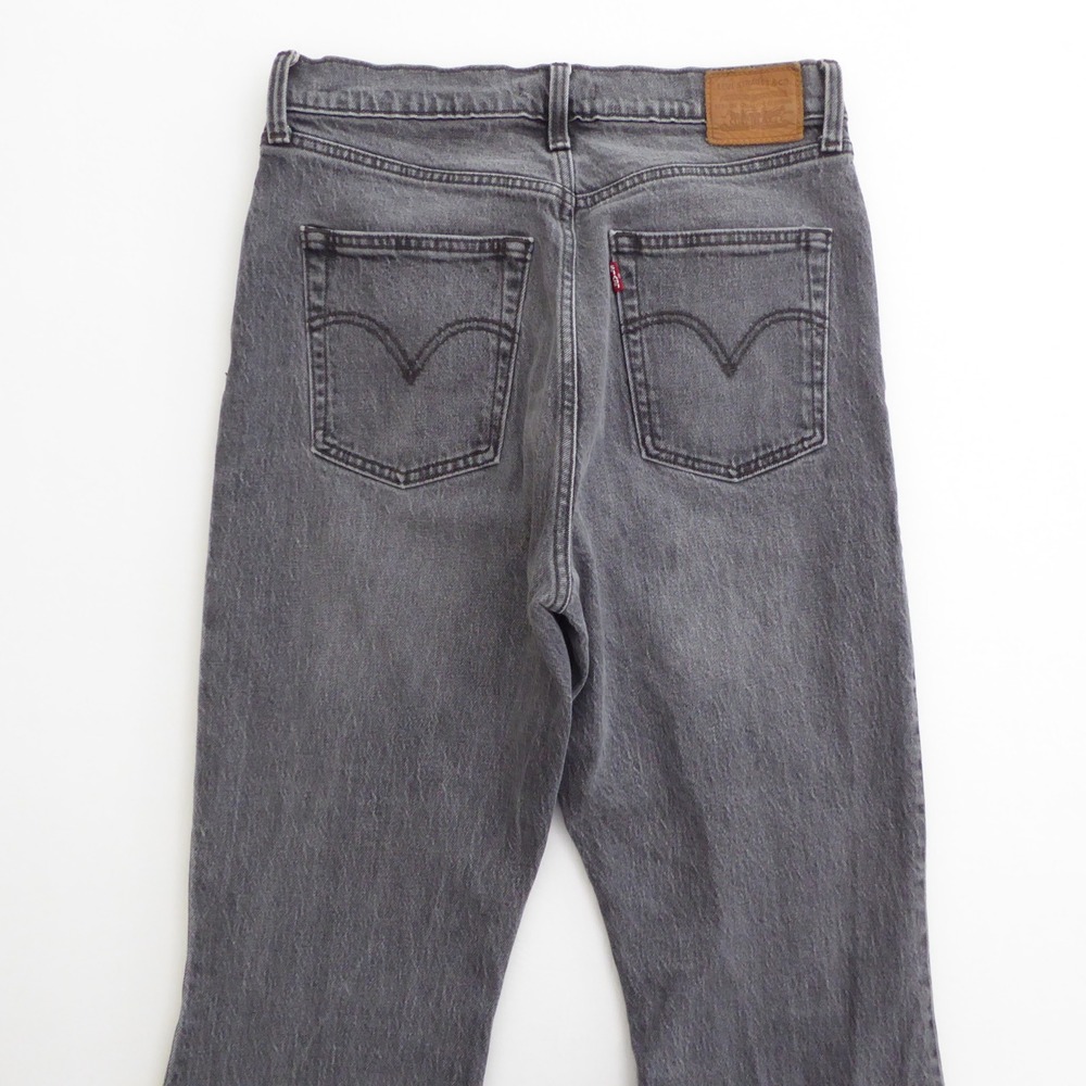 Levi's Gray Flare Jeans - Picture 3 of 10